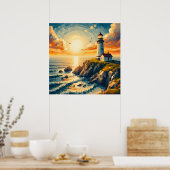 kustbaken poster (Keuken)