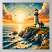 kustbaken poster (Voorkant)