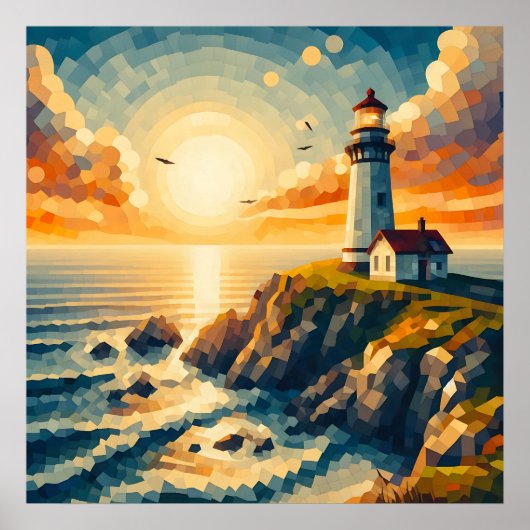 kustbaken poster (Voorkant)