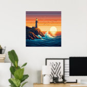 kustbaken poster (Thuiskantoor)