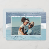 Kustband | Vakantieknopkaart Feestdagenkaart (Voorkant / Achterkant)