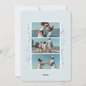 Kustband | Vakantieknopkaart Feestdagenkaart (Achterkant)