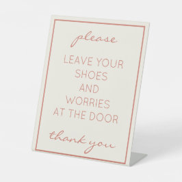 Kustband verwijderen Tandenbord Reclamebord Met Voetstuk