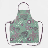 Kustbasis van aangepast winkelhuis schort (Voorkant)