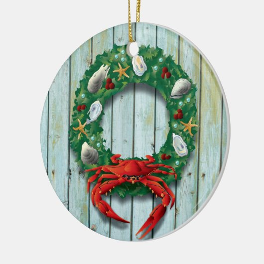 Kustbassin Keramisch Ornament (Links)