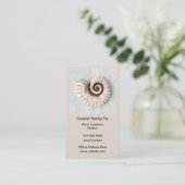 Kustbeach Visitekaartjes Verticaal (Staand voorkant)