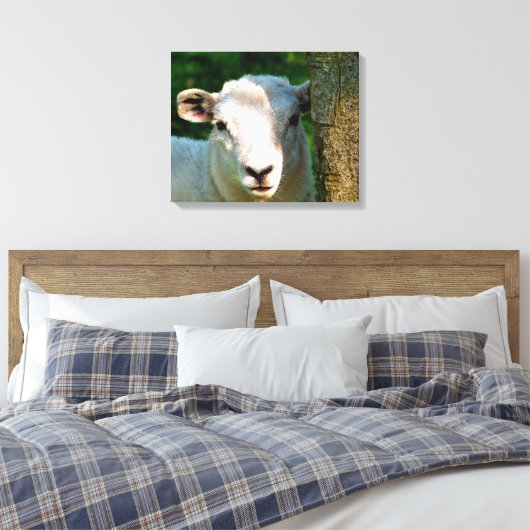 KUSTBEELDING CANVAS AFDRUK (Insitu (Slaapkamer))