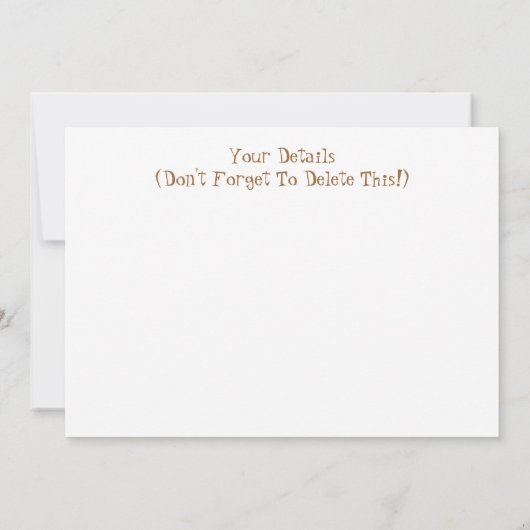 KUSTBEELDING KAART (Achterkant)