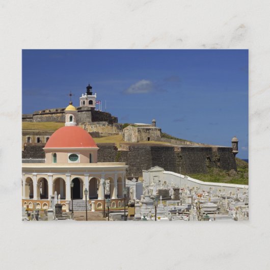 Kustbegraafplaats van Puerto Rico Briefkaart (Voorkant)