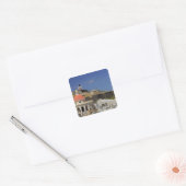 Kustbegraafplaats van Puerto Rico Vierkante Sticker (Envelop)
