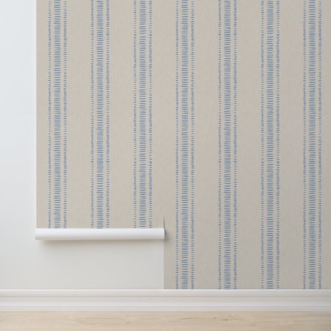 Kustbehang Gestreepte Lijnen Tikstrips  Behang (Applicatie)