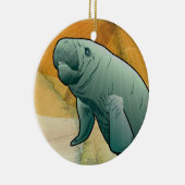 Kustbeheer van Florida Keramisch Ornament (Rechts)