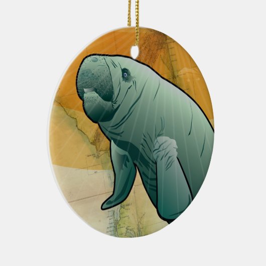 Kustbeheer van Florida Keramisch Ornament (Rechts)