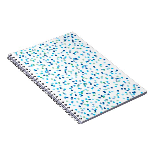 Kustblad Confetti Notitieboek (Rechterzijde)