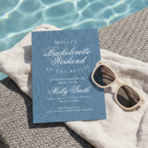 Kustblauw Bachelorette Reisplan