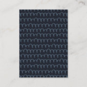 KUSTBLAUW BLAUW, KLEINE MERMAID, BABY SHOWER INFORMATIEKAARTJE (Achterkant)