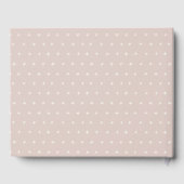 KUSTBLAUW BLUSH RAINBOW STAR KINDER BABY SHOWER GASTENBOEK (Achterkant)