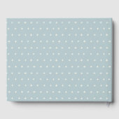 KUSTBLAUW BLUSH RAINBOW STAR KINDER BABY SHOWER GASTENBOEK (Achterkant)