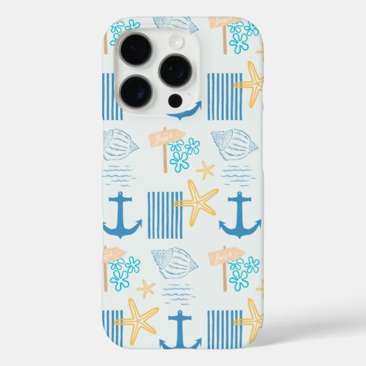 Kustblauw Case-Mate iPhone Case (Achterkant)