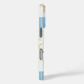 Kustblauw Case-Mate iPhone Case (Achterkant / Rechts)