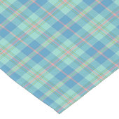 Kustblauw en schuimgroen Zee Korte Tafelloper (Hoek)