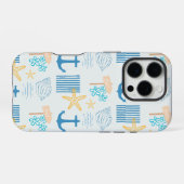 Kustblauw iPhone Hoesje (Achterkant horizontaal)