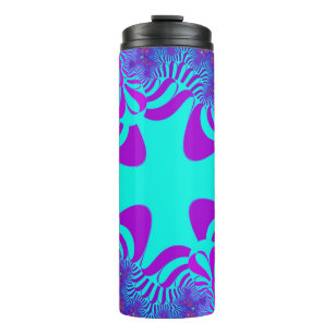Kustblauw kruis thermosbeker