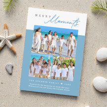 Kustblauw Merry Moments familie fotocollage