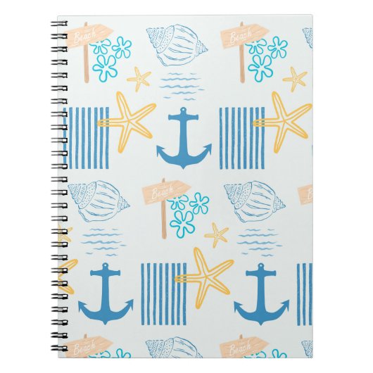 Kustblauw Notitieboek (Voorkant)