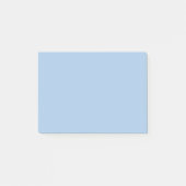 Kustblauw Post-it® Notes (Voorkant)
