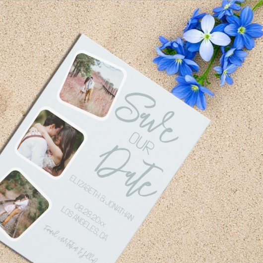 Kustblauw Save The Date