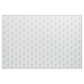 Kustblauwe en witte krabben stof (Yard (91,4 cm))