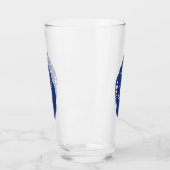 Kustblauwe spiraalzegel glas (Links)