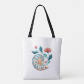 Kustbloem Kreeft Tote Bag (Achterkant)