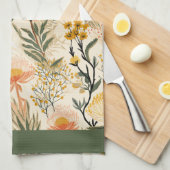 Kustbloemen Keukenhanddoek (Quarter Fold)