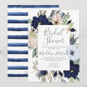 Kustbloemen Vrijgezellenfeest Kaart (Voorkant / Achterkant)