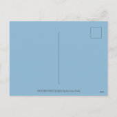 KUSTBLUEBIRD SCHEEPWERK, VERLIES VOGELS VALENTIJN FEESTDAGENKAART (Achterkant)