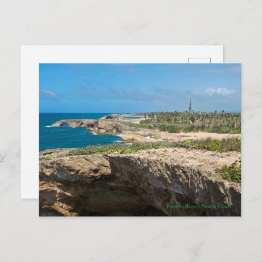 Kustboeien en stranden op Cueva del Indio Briefkaart (Voorkant / Achterkant)