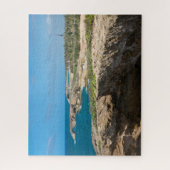 Kustboeien en stranden op Cueva del Indio Legpuzzel (Verticaal)