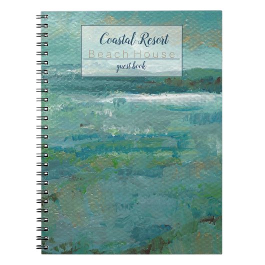 Kustboek Kustvaarder Notitieboek (Voorkant)