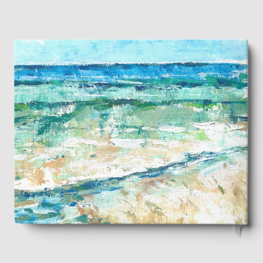 Kustboek voor strandschilderingen gastenboek (Achterkant)