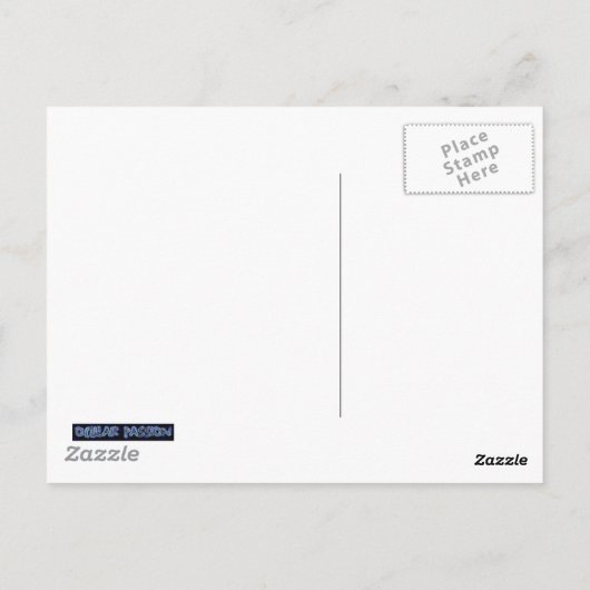 Kustboom van het leven briefkaart (Achterkant)