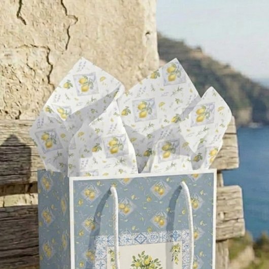 Kustboomgaard Amalfi Studio Botanische Citroen Tissuepapier