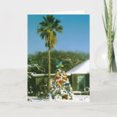 Kustboomkaart Feestdagen Kaart (Voorkant)