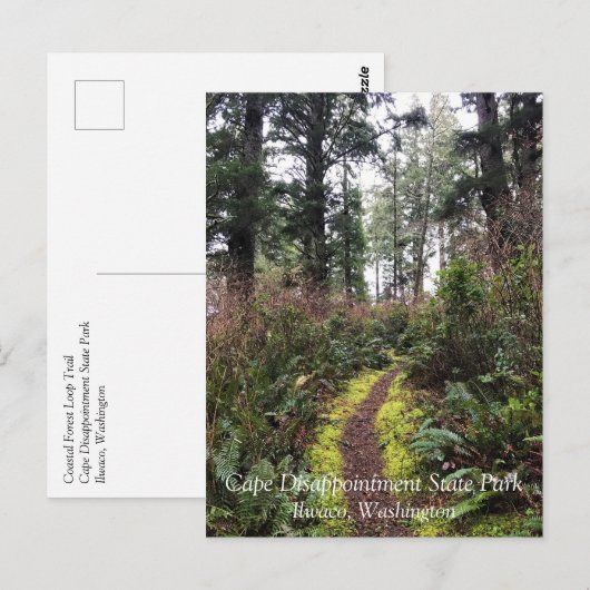 Kustbos, ontgoocheling Kaapverdië, WA Briefkaart (Voorkant / Achterkant)