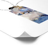 Kustbouquet van seizoenshells visueel gedicht poster (Hoek)