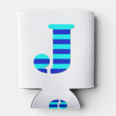 KUSTBRIEF J, BLAUW BLIKJESKOELER (Achterkant)