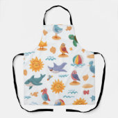 Kustbries All-Over Print Schort Cadeau (Voorkant)