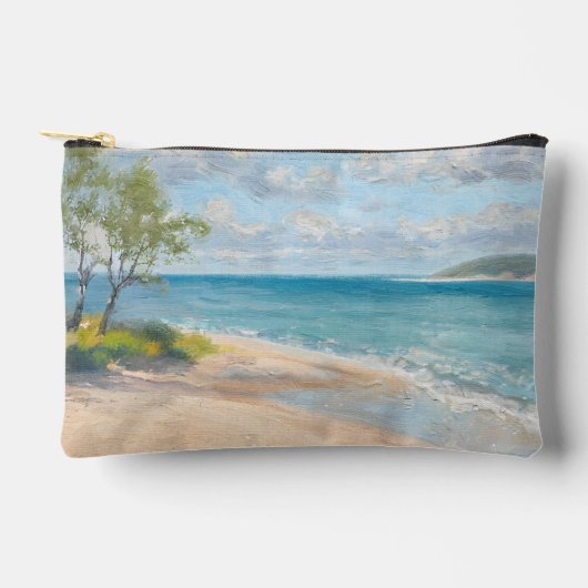 Kustbries Fijne Kunst Strandprint Etui (Voorkant)