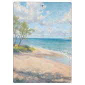 Kustbries Fijne Kunst Strandprint Klembord (Achterkant)